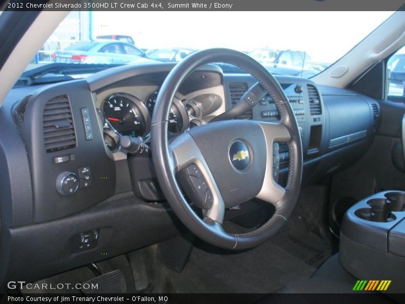 Dashboard of 2012 Silverado 3500HD LT Crew Cab 4x4