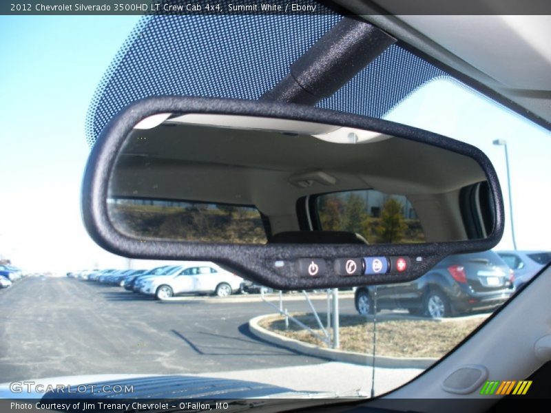 Summit White / Ebony 2012 Chevrolet Silverado 3500HD LT Crew Cab 4x4