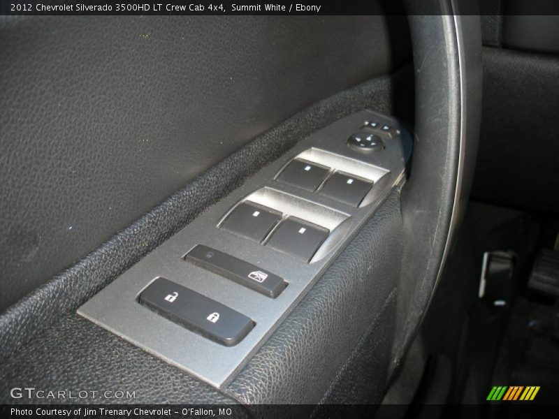 Summit White / Ebony 2012 Chevrolet Silverado 3500HD LT Crew Cab 4x4