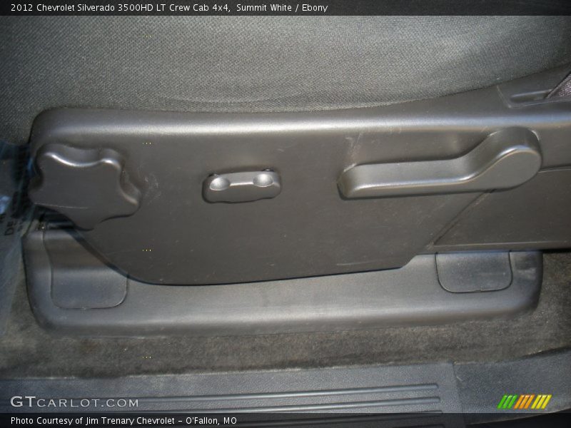 Summit White / Ebony 2012 Chevrolet Silverado 3500HD LT Crew Cab 4x4