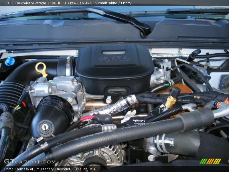  2012 Silverado 3500HD LT Crew Cab 4x4 Engine - 6.6 Liter OHV 32-Valve Duramax Turbo-Diesel V8