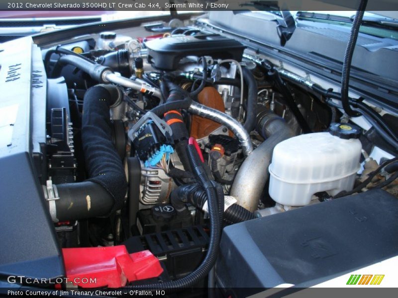  2012 Silverado 3500HD LT Crew Cab 4x4 Engine - 6.6 Liter OHV 32-Valve Duramax Turbo-Diesel V8