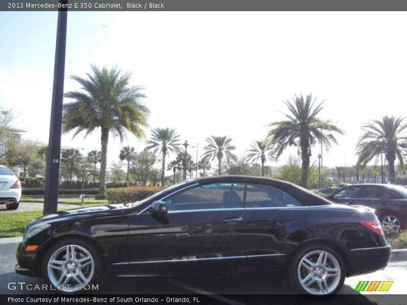 Black / Black 2013 Mercedes-Benz E 350 Cabriolet