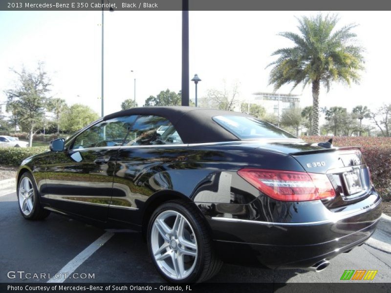  2013 E 350 Cabriolet Black