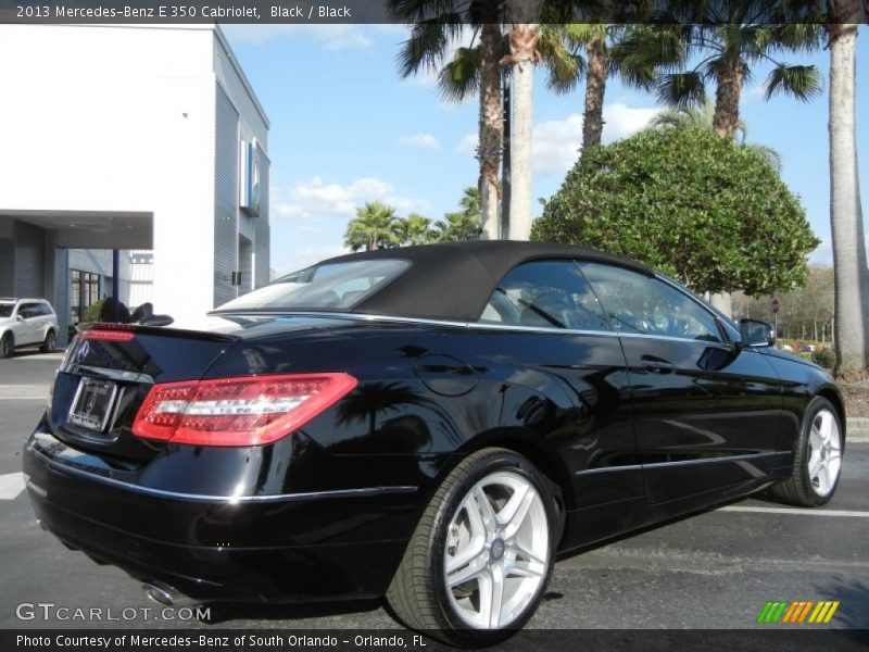 Black / Black 2013 Mercedes-Benz E 350 Cabriolet
