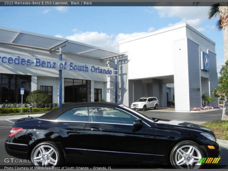 Black / Black 2013 Mercedes-Benz E 350 Cabriolet
