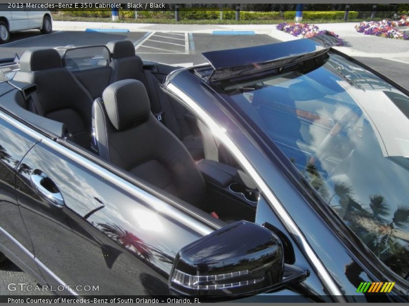 Black / Black 2013 Mercedes-Benz E 350 Cabriolet