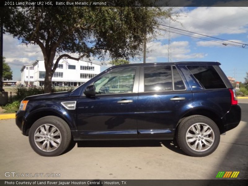 Baltic Blue Metallic / Almond 2011 Land Rover LR2 HSE