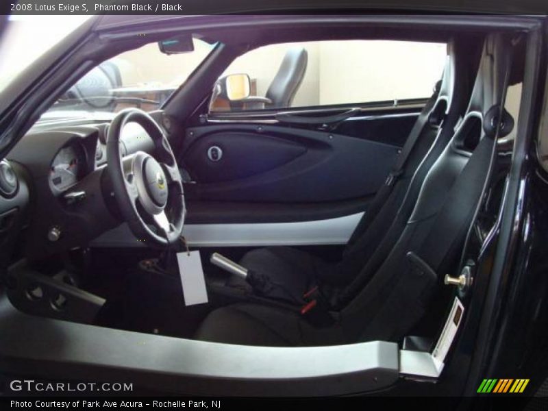  2008 Exige S Black Interior