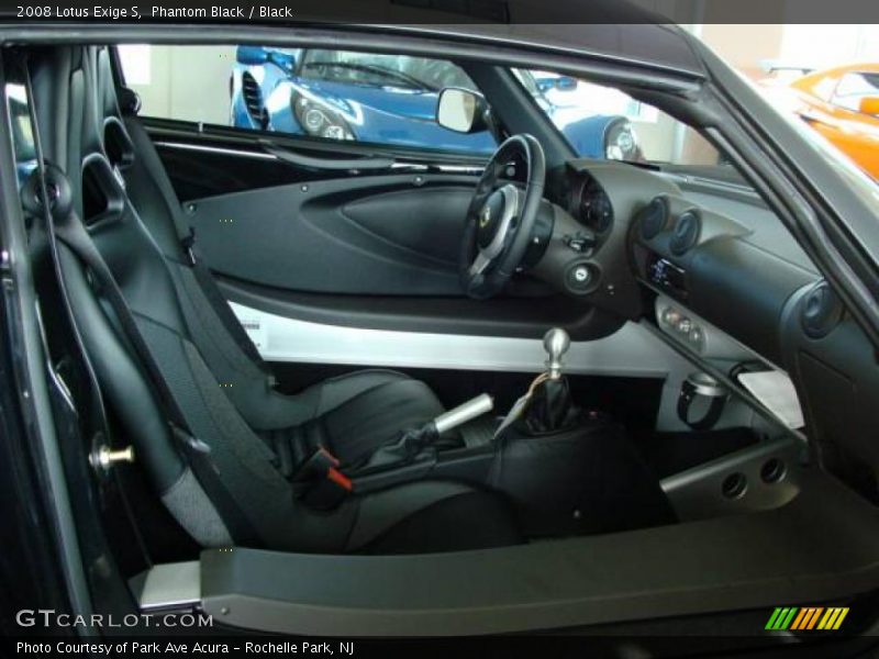  2008 Exige S Black Interior