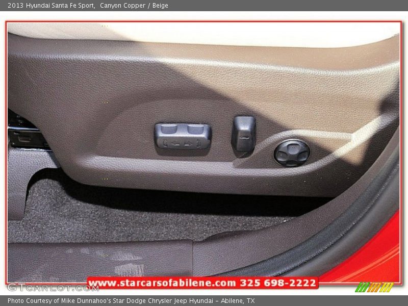 Canyon Copper / Beige 2013 Hyundai Santa Fe Sport