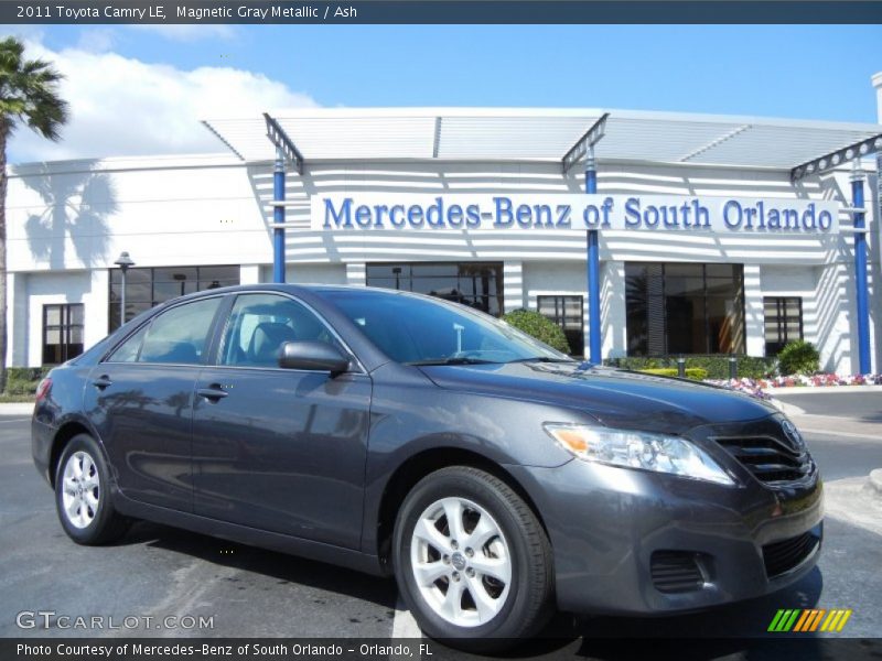 Magnetic Gray Metallic / Ash 2011 Toyota Camry LE