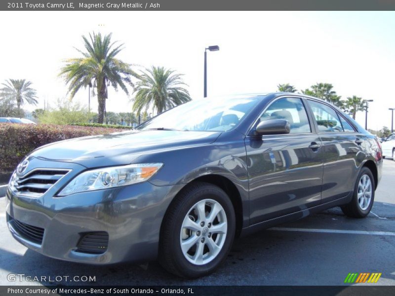 Magnetic Gray Metallic / Ash 2011 Toyota Camry LE