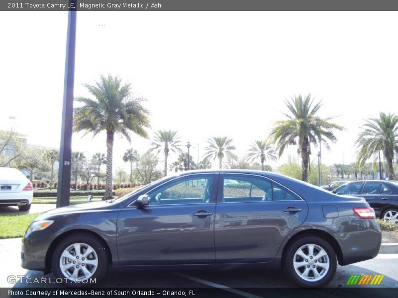 Magnetic Gray Metallic / Ash 2011 Toyota Camry LE