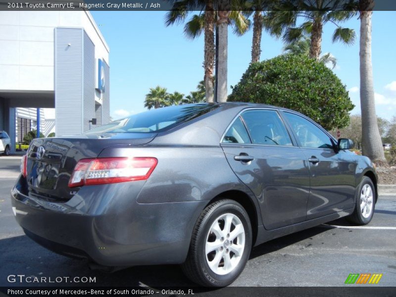 Magnetic Gray Metallic / Ash 2011 Toyota Camry LE