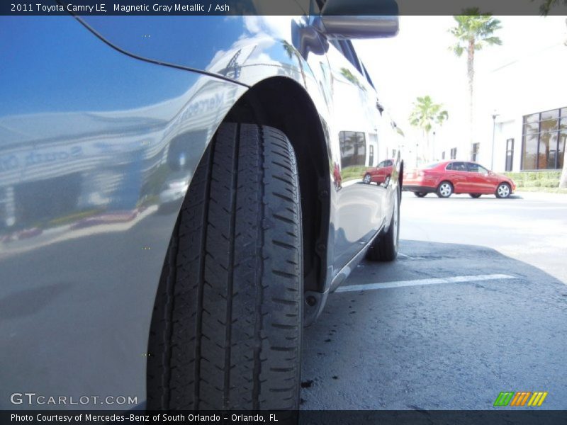 Magnetic Gray Metallic / Ash 2011 Toyota Camry LE