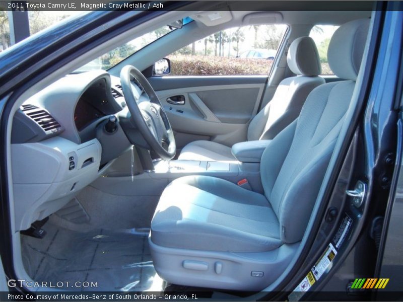 Magnetic Gray Metallic / Ash 2011 Toyota Camry LE