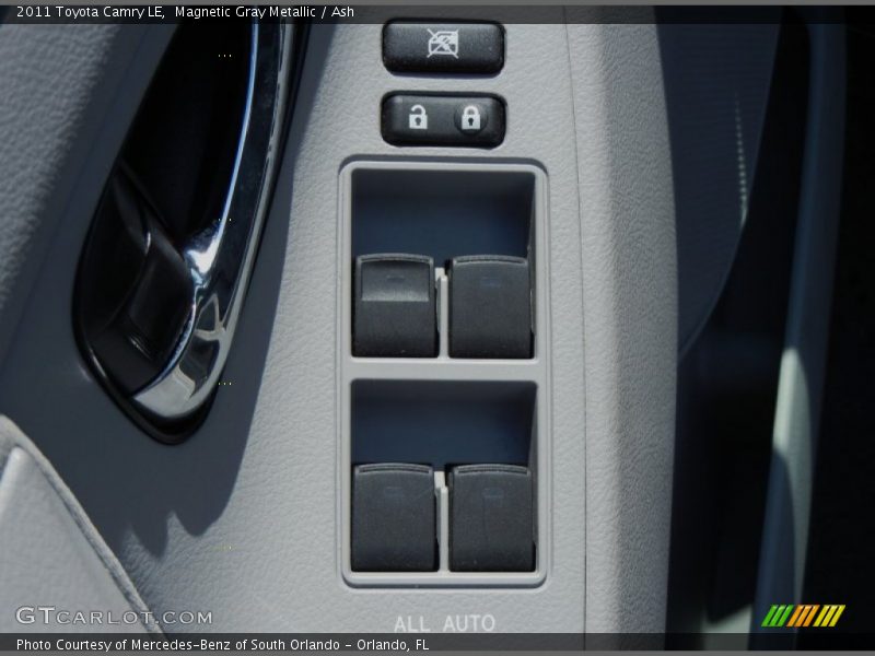 Magnetic Gray Metallic / Ash 2011 Toyota Camry LE