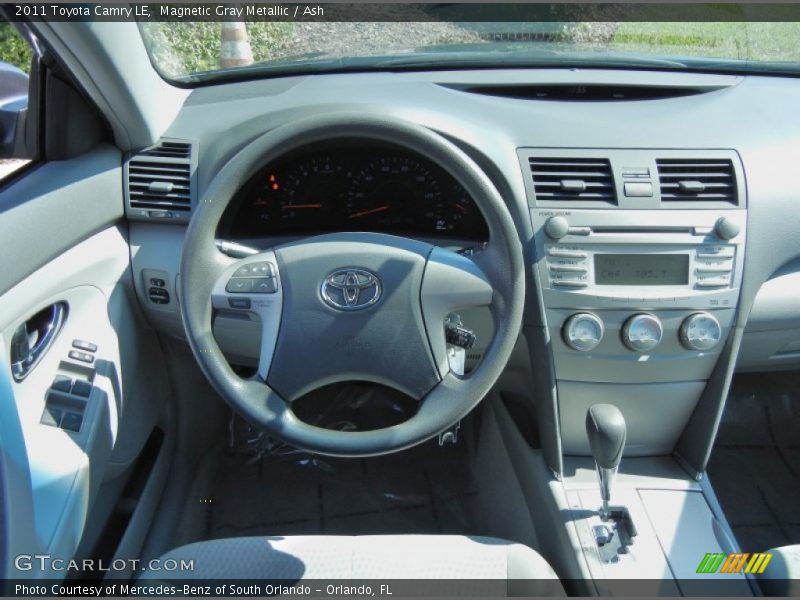 Magnetic Gray Metallic / Ash 2011 Toyota Camry LE