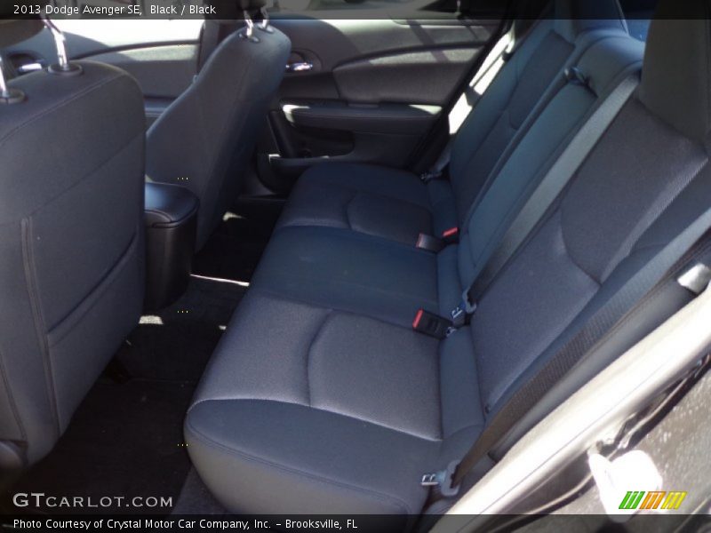 Black / Black 2013 Dodge Avenger SE