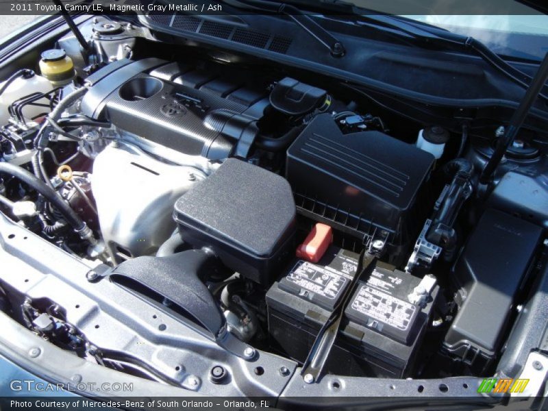 Magnetic Gray Metallic / Ash 2011 Toyota Camry LE