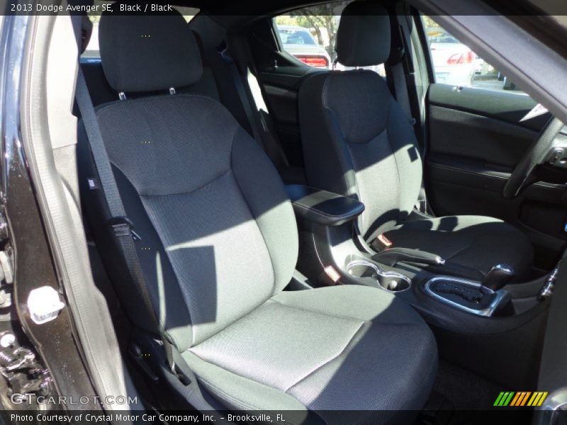 Black / Black 2013 Dodge Avenger SE