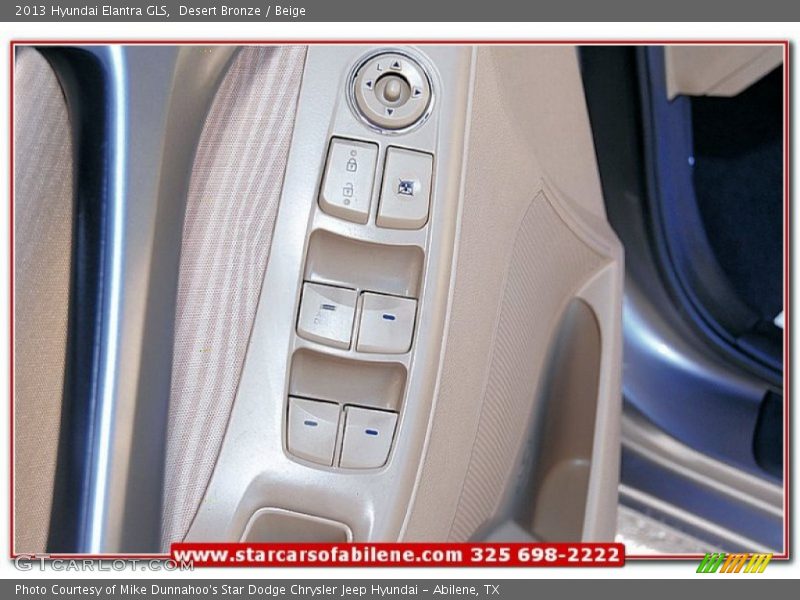 Desert Bronze / Beige 2013 Hyundai Elantra GLS