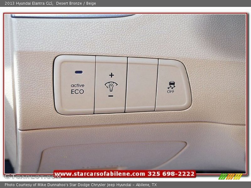 Desert Bronze / Beige 2013 Hyundai Elantra GLS
