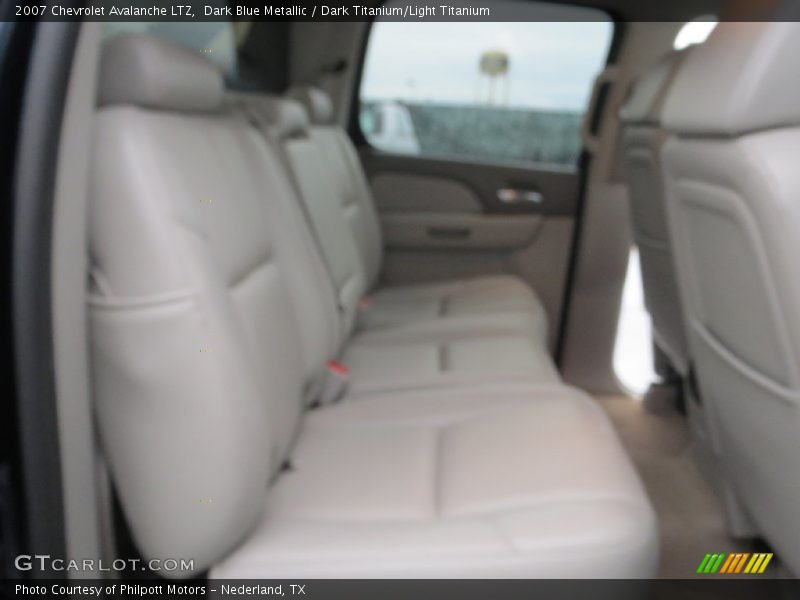 Dark Blue Metallic / Dark Titanium/Light Titanium 2007 Chevrolet Avalanche LTZ