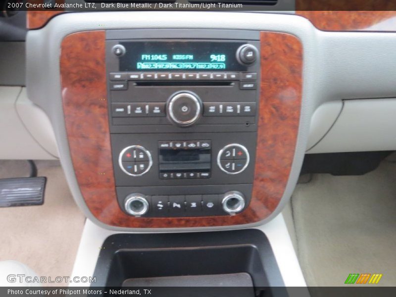 Dark Blue Metallic / Dark Titanium/Light Titanium 2007 Chevrolet Avalanche LTZ