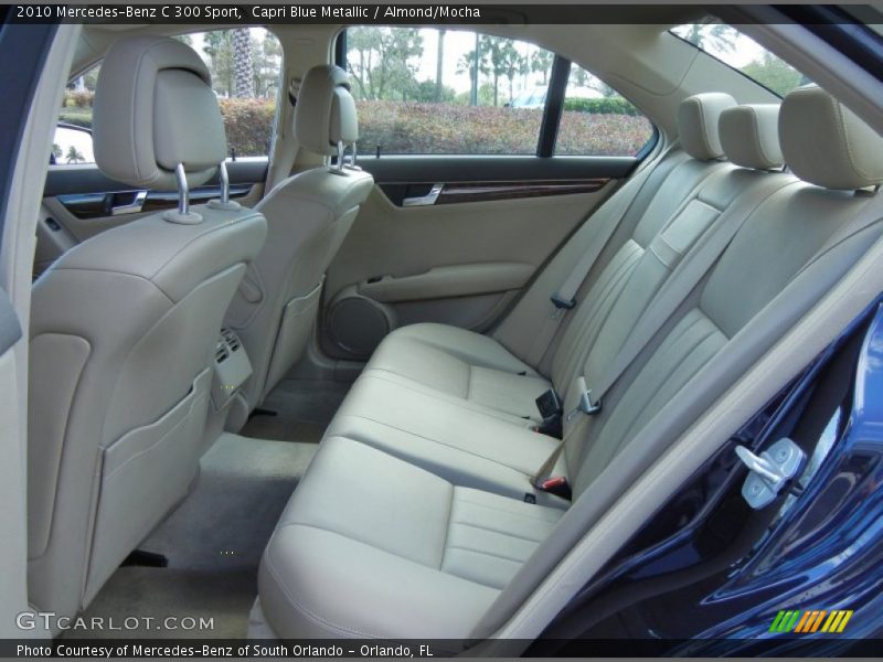 Rear Seat of 2010 C 300 Sport