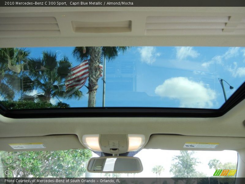 Sunroof of 2010 C 300 Sport