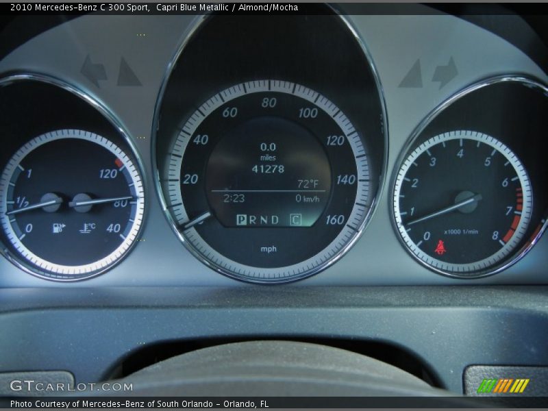  2010 C 300 Sport 300 Sport Gauges