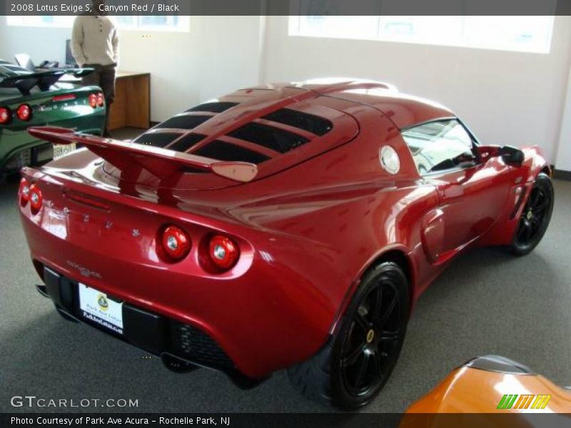  2008 Exige S Canyon Red
