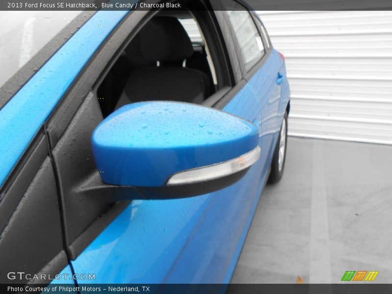 Blue Candy / Charcoal Black 2013 Ford Focus SE Hatchback