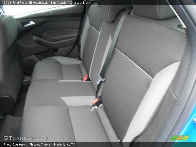 Blue Candy / Charcoal Black 2013 Ford Focus SE Hatchback