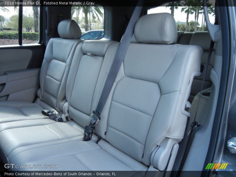Polished Metal Metallic / Gray 2010 Honda Pilot EX