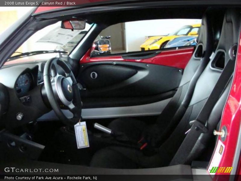 Canyon Red / Black 2008 Lotus Exige S