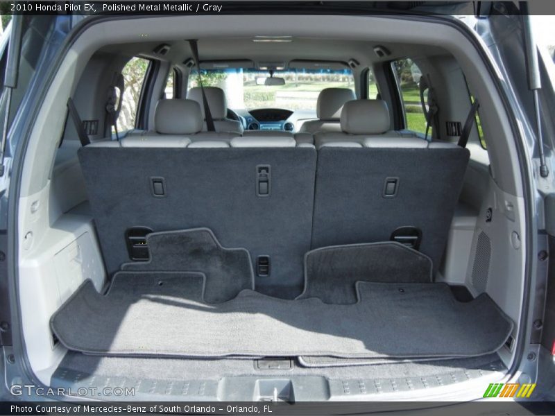 Polished Metal Metallic / Gray 2010 Honda Pilot EX