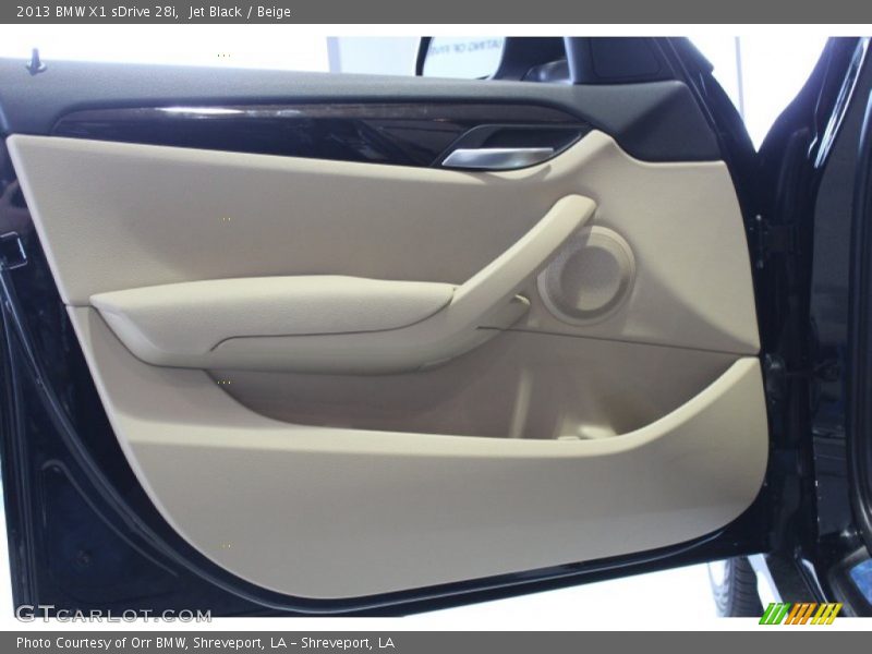 Jet Black / Beige 2013 BMW X1 sDrive 28i