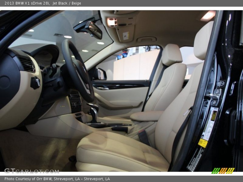 Jet Black / Beige 2013 BMW X1 sDrive 28i