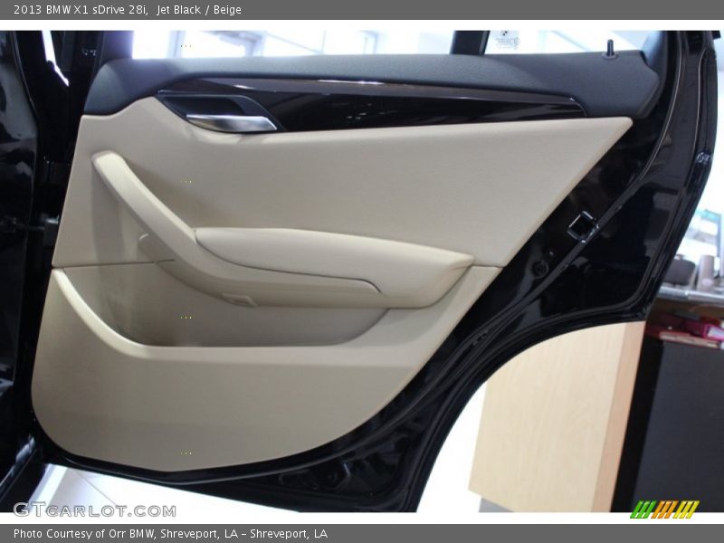 Jet Black / Beige 2013 BMW X1 sDrive 28i