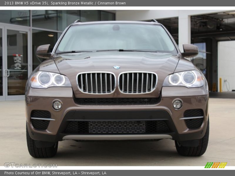 Sparkling Bronze Metallic / Cinnamon Brown 2013 BMW X5 xDrive 35i