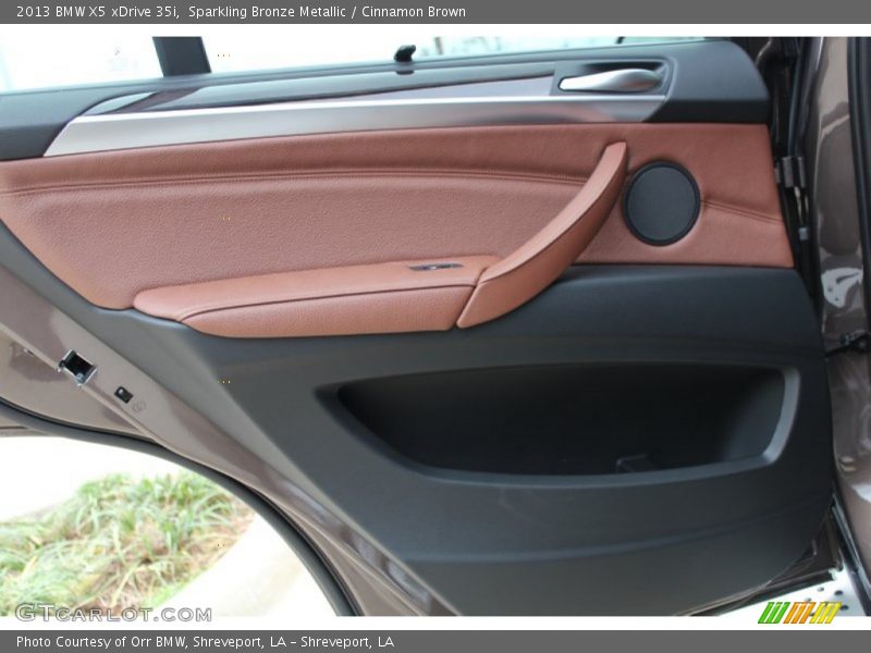 Sparkling Bronze Metallic / Cinnamon Brown 2013 BMW X5 xDrive 35i