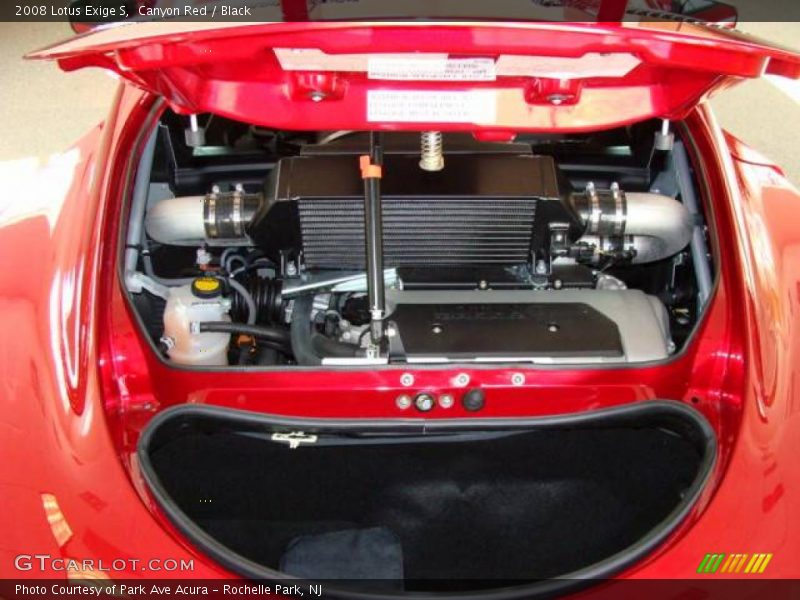  2008 Exige S Engine - 1.8 Liter Supercharged DOHC 16-Valve VVT 4 Cylinder