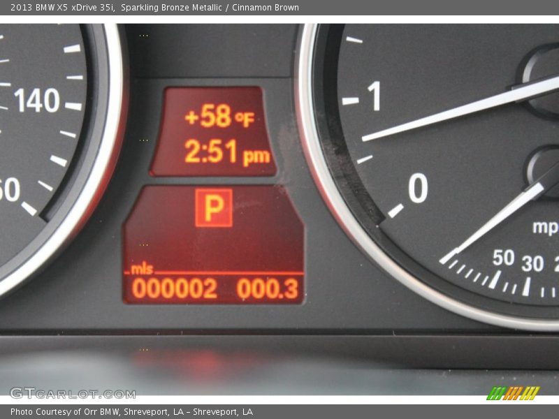Sparkling Bronze Metallic / Cinnamon Brown 2013 BMW X5 xDrive 35i