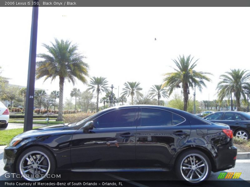 Black Onyx / Black 2006 Lexus IS 350