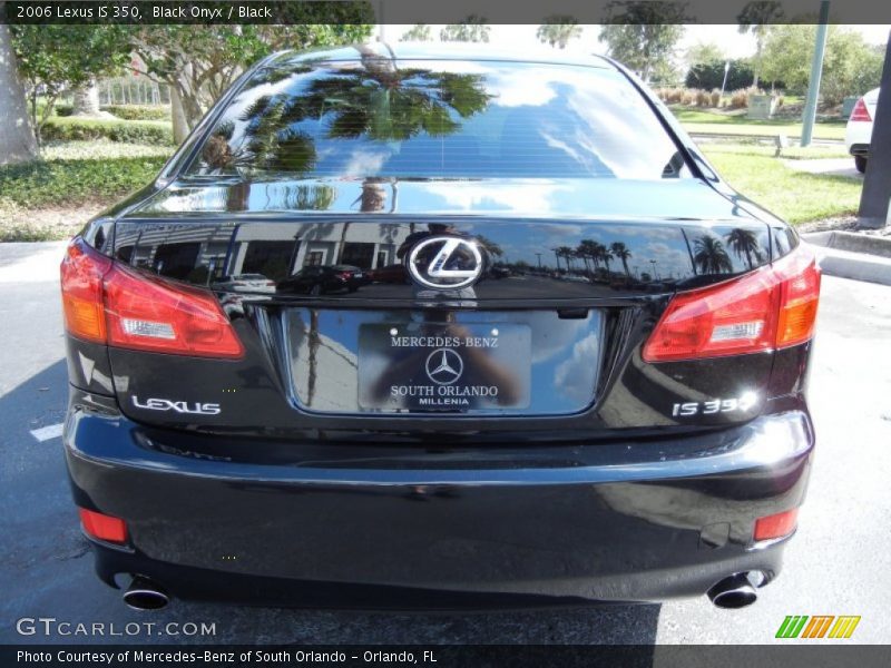 Black Onyx / Black 2006 Lexus IS 350