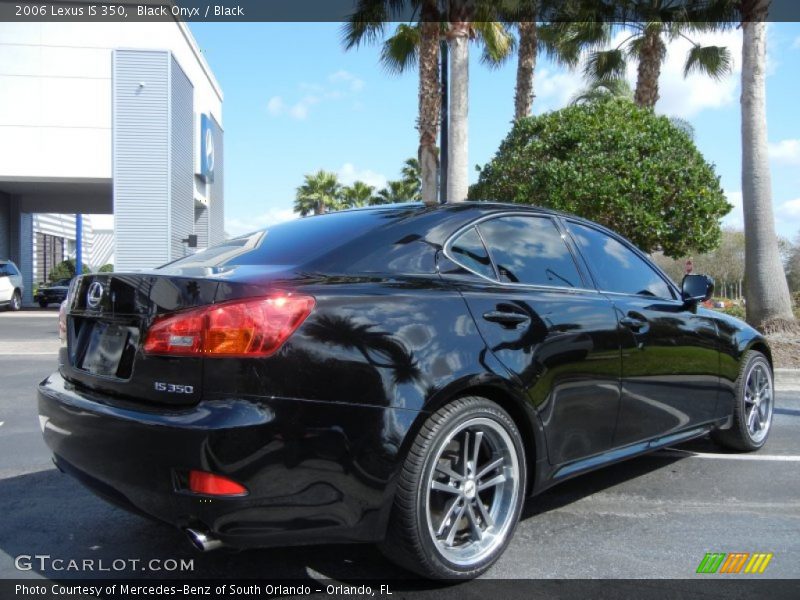 Black Onyx / Black 2006 Lexus IS 350