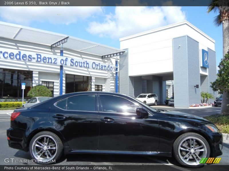 Black Onyx / Black 2006 Lexus IS 350